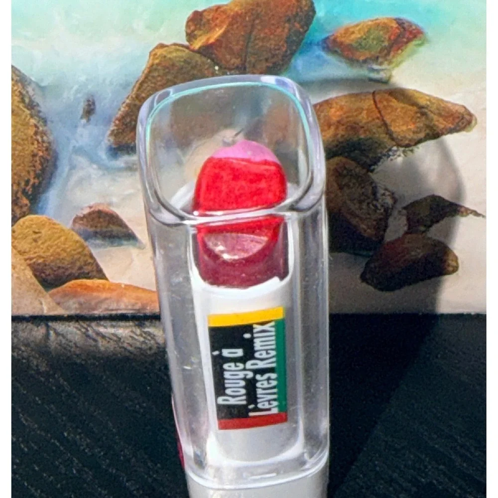 Black Radiance x Cross Colours Lipstick Remix Red Purple Dual Tone New 3.5g